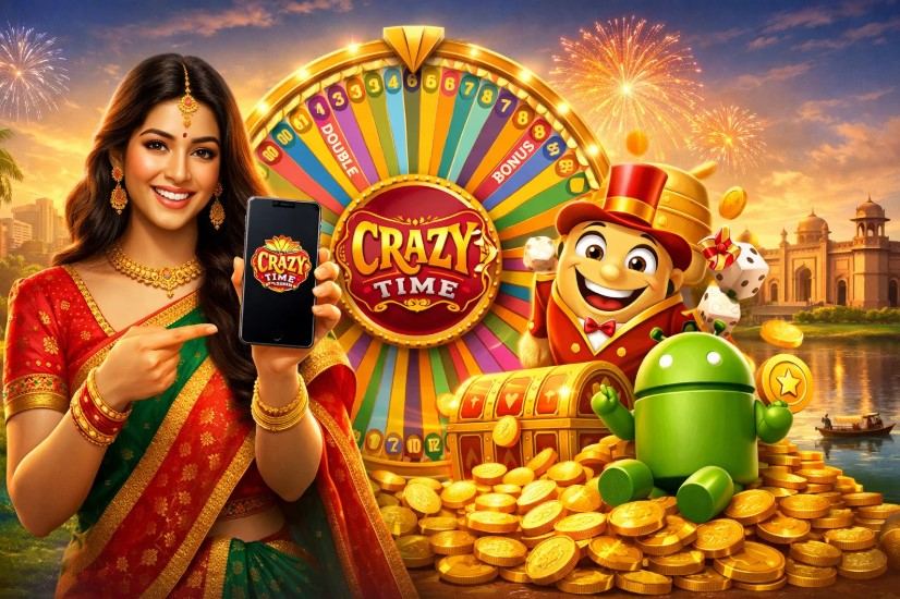অ্যান্ড্রয়েডে Crazy Time অ্যাপ ডাউনলোড ও ইনস্টল করার নির্দেশনা