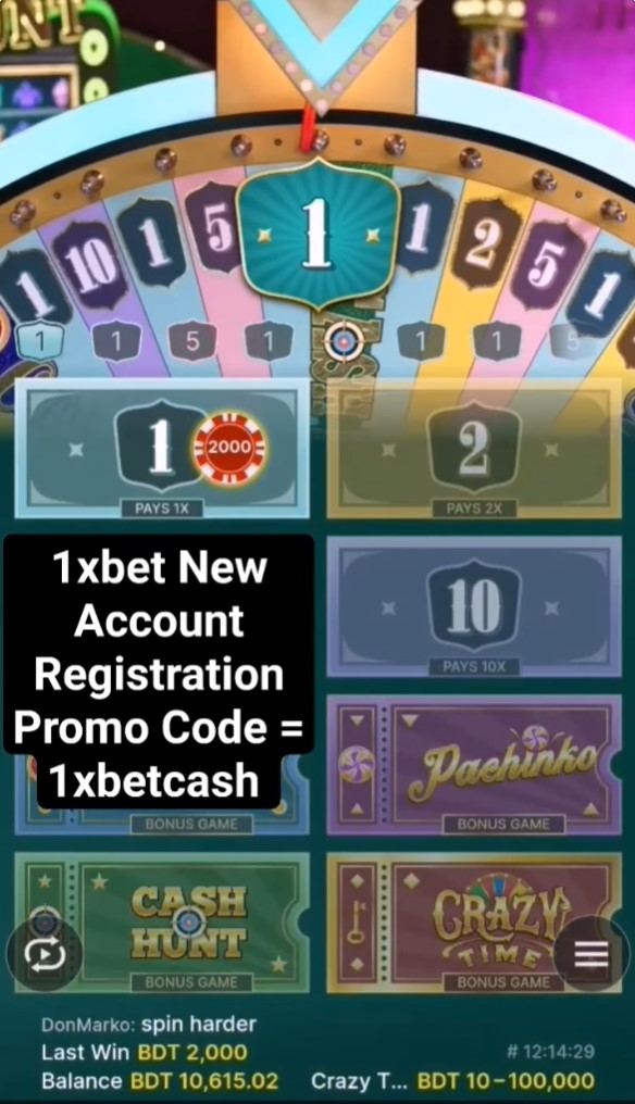 Crazy Time casino interface screenshot 5